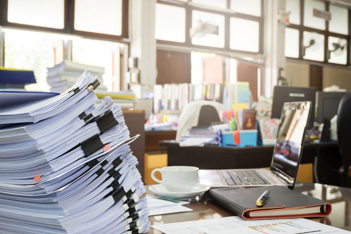 Office a Mess? Resolve to Start Anew By Clearing Your Work Environment